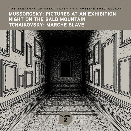 Prague Symphony Orchestra - The Treasury of Great Classics - Russian Spectacular - Vol. 2. Mussorgsky: Pictures at an Exhibition, Night on Bald Mountain & T [CD] [New CD]