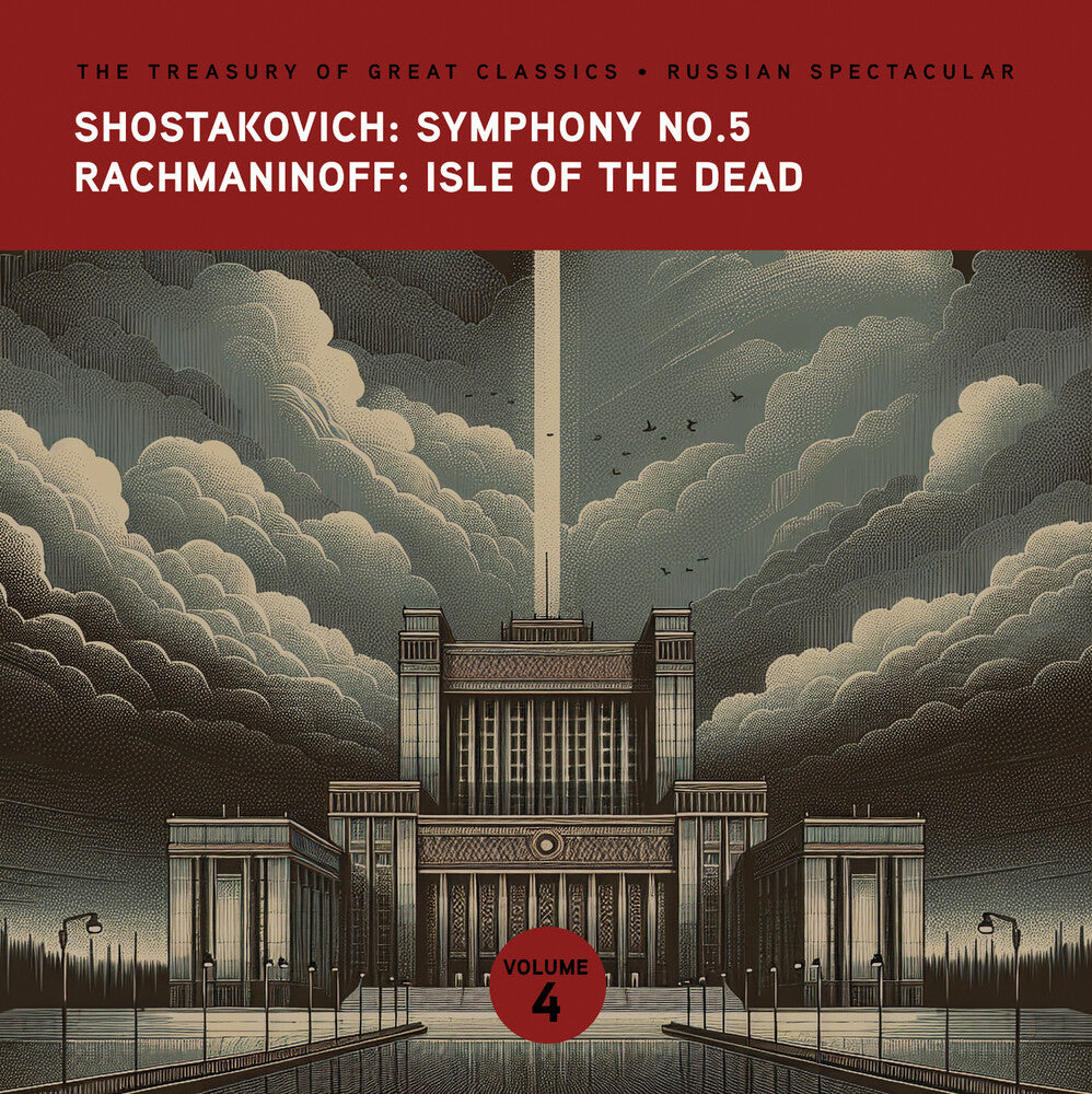 Slovenia Symphony Orchestra - The Treasury of Great Classics - Russian Spectacular - Vol. 4. Shostakovich: Symphony No.5 & Rachmaninoff: Isle of the Dead [CD] [New CD]