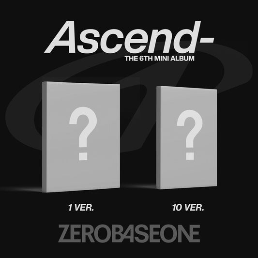 Zerobaseone - Ascend- (1 Ver. & 10 Ver.) [CD] [New CD]