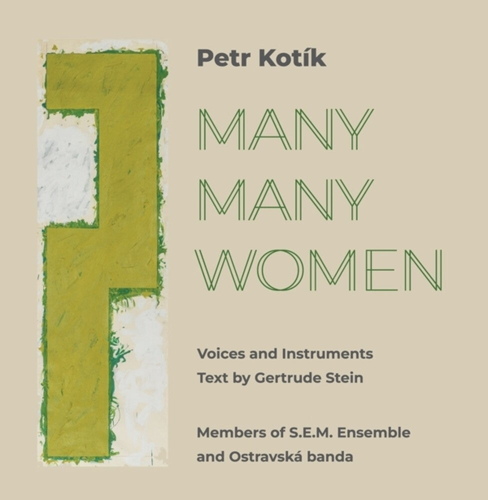 Petr Kotik - Many Many Women (2cd) [CD] [New CD]