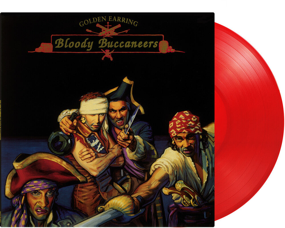 "golden Earring " - Bloody Buccaneers (red Vinyl/180g/numbered) [LP] [New Vinyl]