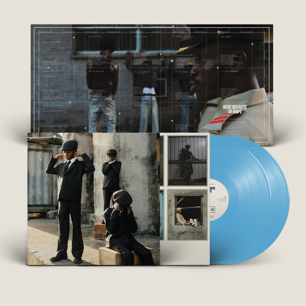 Ezra Collective - Here Because Of Hope [Translucent Blue] [New Vinyl]