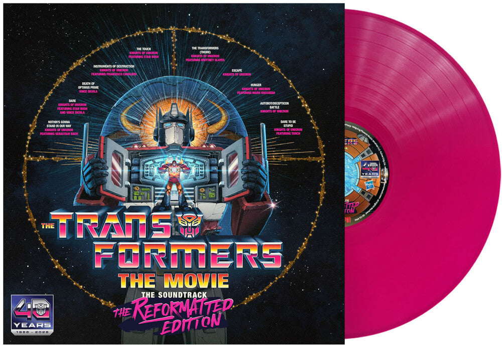 Transformers - The Movie, The Soundtrack, The Reformatted Edition [Energon Pink] [New Vinyl]