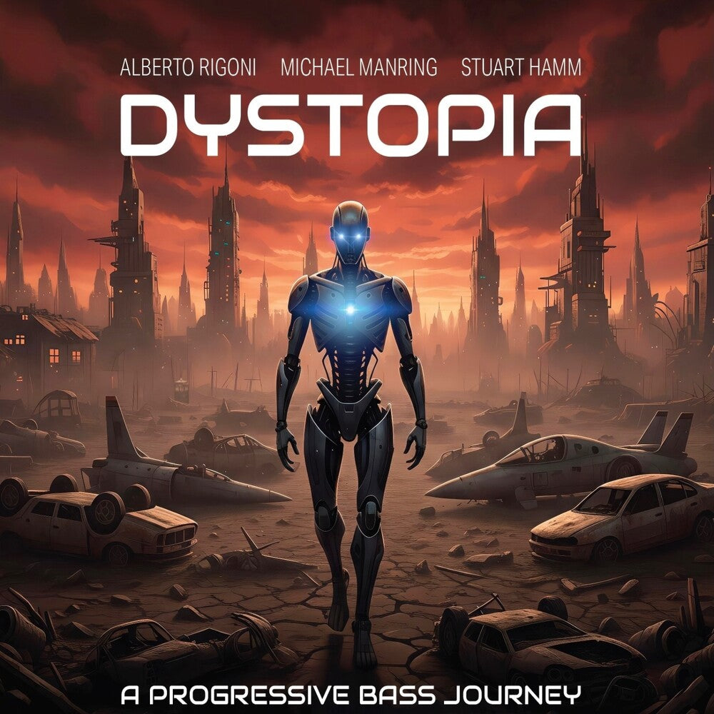 Alberto Rigoni  / Manring,Michael / Hamm,Stuart - Dystopia [Digipak] [New CD]