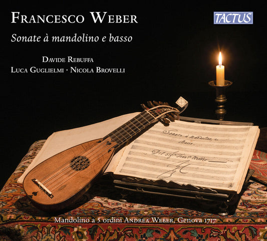 Davide Rebuffa - Weber: Sonate A Mandolino E Basso [CD] [New CD]