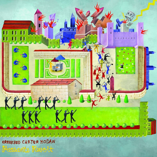 Creekbed Carter Hogan - Peasants Revolt - Lime Green Vinyl [Colored Vinyl] (Grn) [New Vinyl]
