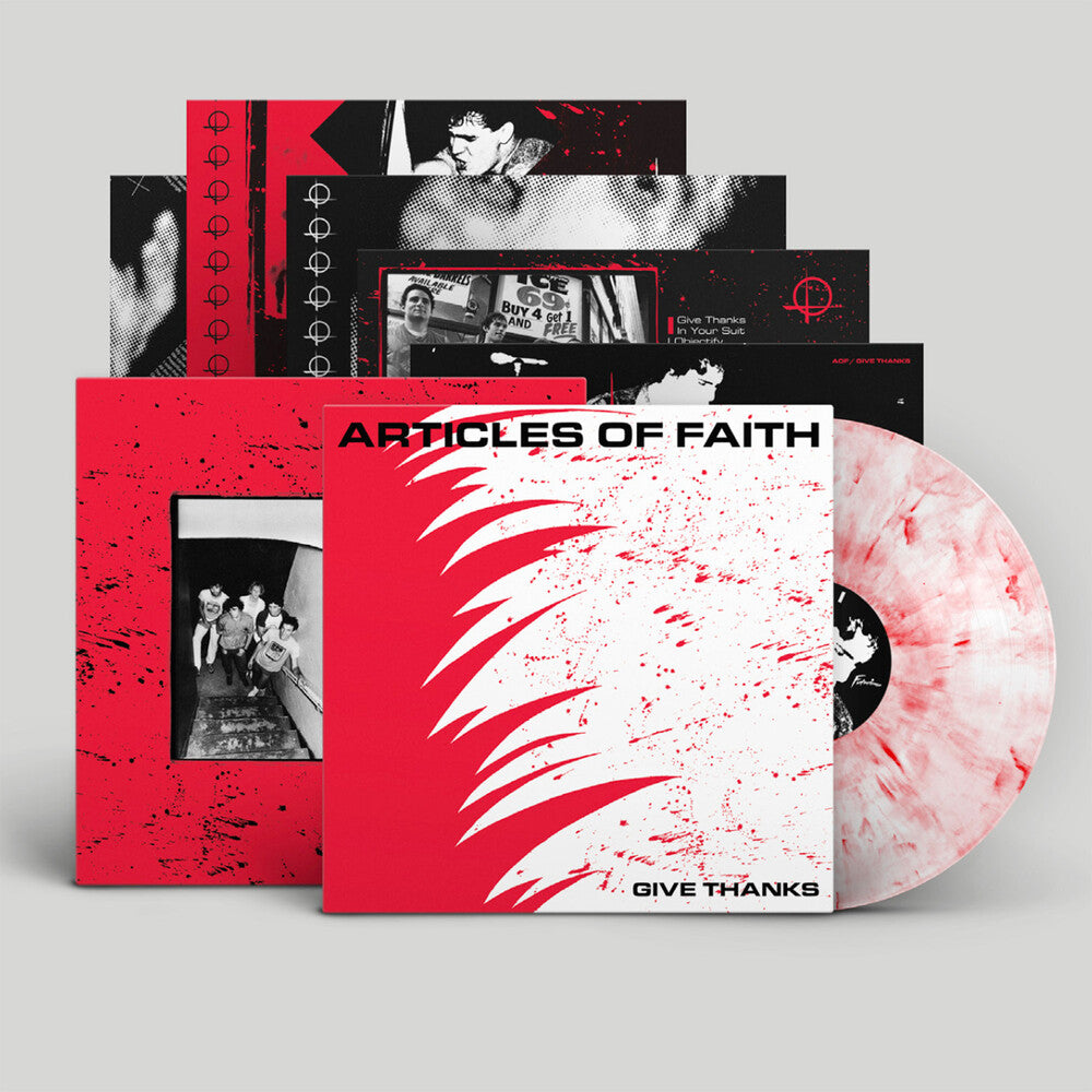 Articles Of Faith - Give Thanks [Colored Vinyl] [Limited Edition] (Pnk) (Wht) (Uk) [New Vinyl]