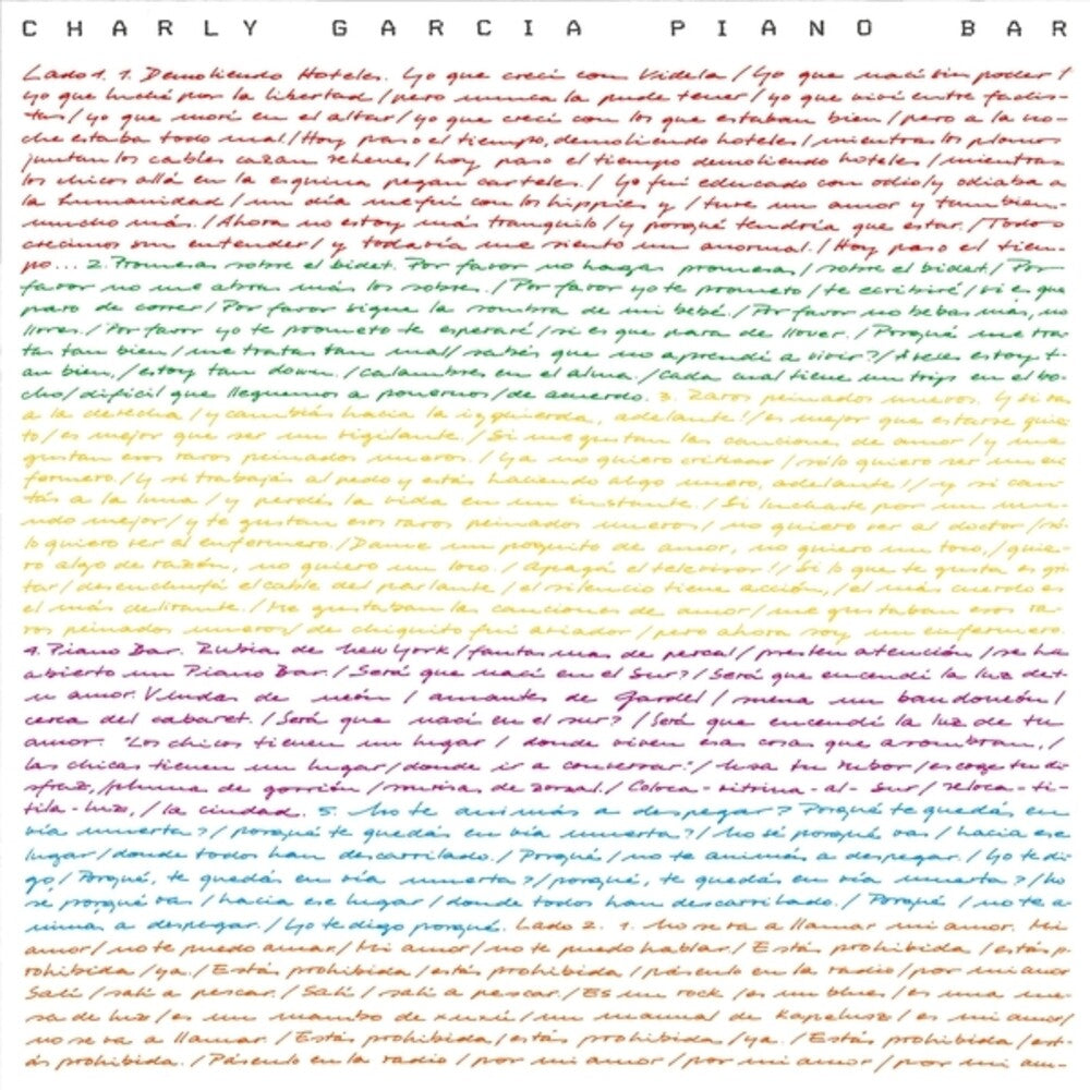 Charly Garcia - Piano Bar [LP] [New Vinyl]