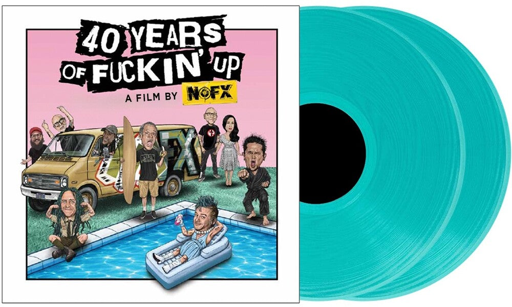 NOFX / Fat Mike - 40 Years of Fuckin' Up: Soundtrack + Score  [Turquoise] [New Vinyl]