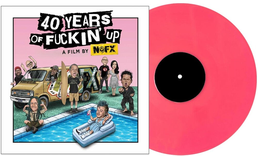 NOFX - 40 Years of Fuckin' Up: Soundtrack [Pink] [New Vinyl]