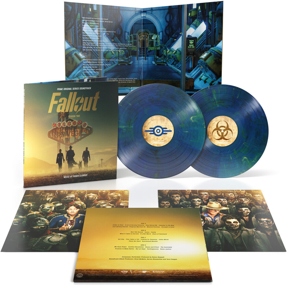 Ramin Djawadi - Fallout Season 2 (prime Series Ost) (gold/cobalt Shimmer Vinyl/2lp) [LP] [New Vinyl]
