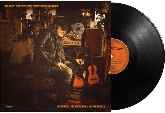 Ray Wylie Hubbard - Reel 2 Reel 4 Real [Black] [New Vinyl]