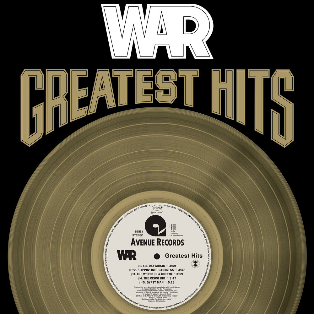 War - Greatest Hits (Brick & Mortar Exclusive) [LP] [New Vinyl]