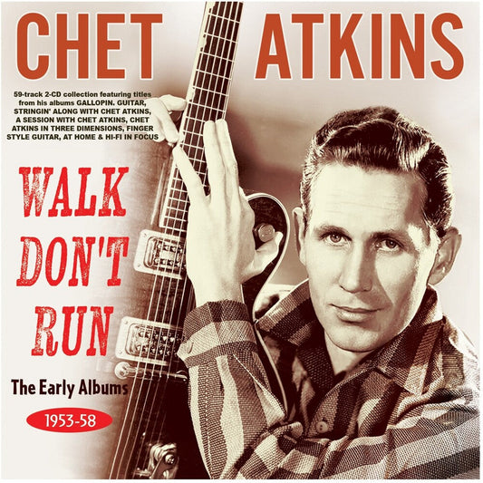 Chet Atkins - Walk Don't Run: the Early Albums 1953-58 [2CD] [New CD]