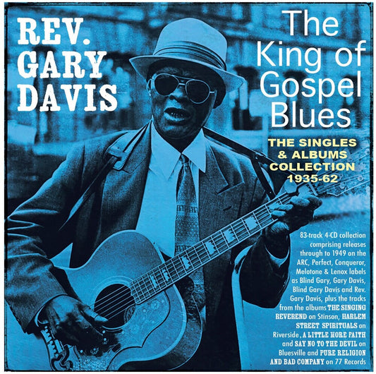 Gary Rev. Davis - King of Gospel Blues: the Singles & Albums Collection 1935-62 [4CD] [New CD]