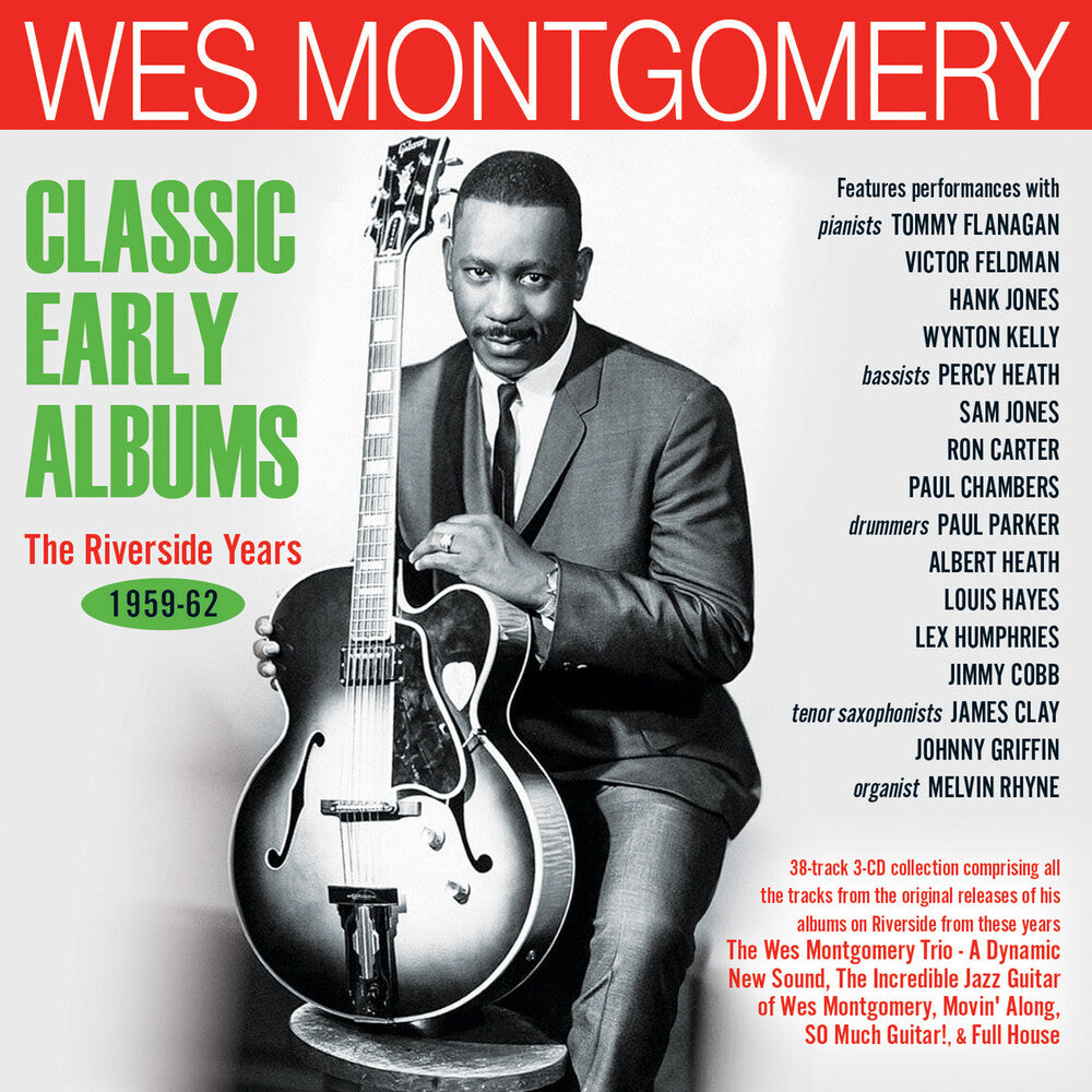 Wes Montgomery - Classic Early Albums: the Riverside Years 1959-62 [3CD] [New CD]