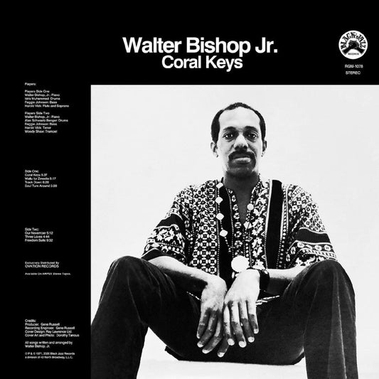 Bishop Jr.,Walter - Coral Keys - Remastered - Blue/Black Swirl (Blk) [LP] [New Vinyl]