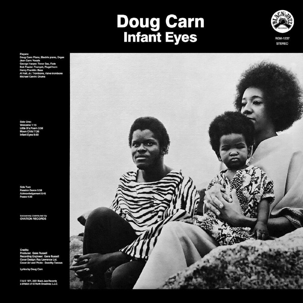 Doug Carn - Infant Eyes - Remastered - Blue/Black Swirl (Blk) [LP] [New Vinyl]