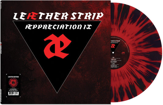 Leæther Strip - Æppreciation IX[Black/Red Splatter] [New Vinyl]