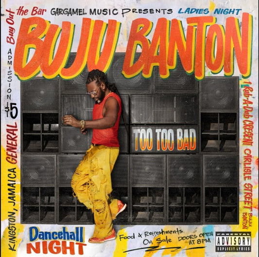 Buju Banton - Too Too Bad [CD] [New CD]