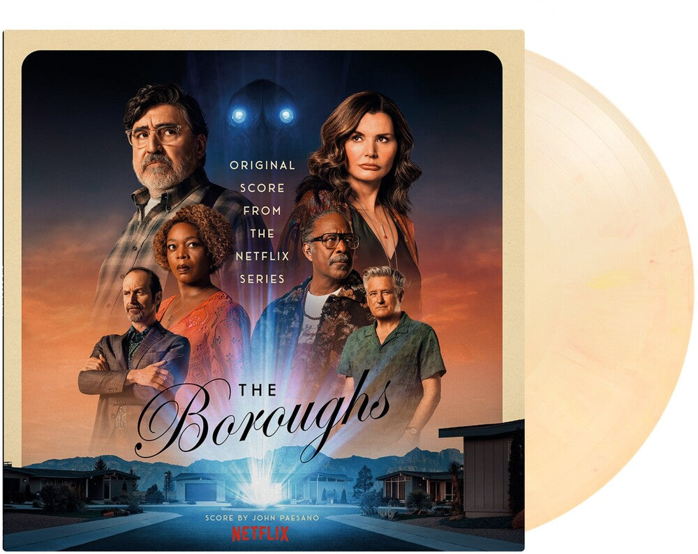 John Paesano - Boroughs (yellow, White & Red Marbled Vinyl/180g/numbered) [OST] [New Vinyl]
