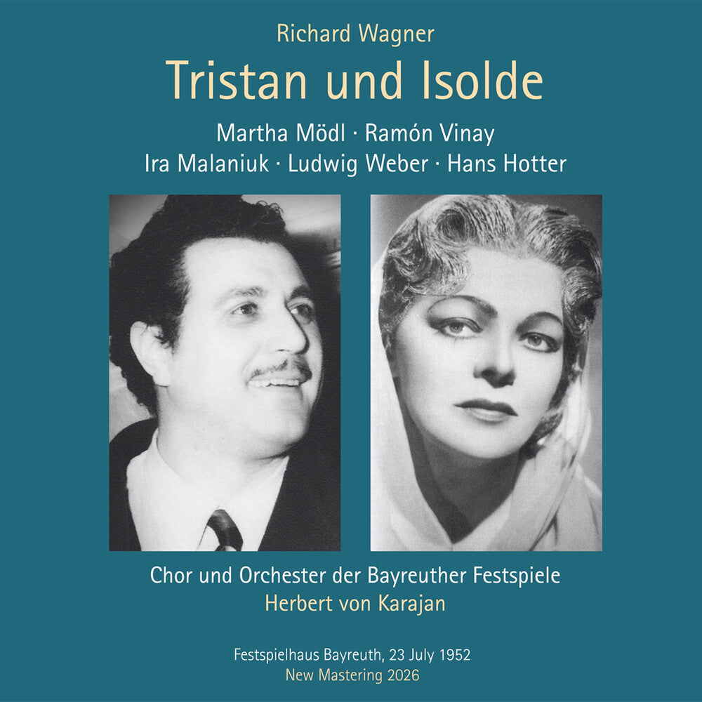 Ramon / Martha Modl / Hans Hotter / Bayreuth Festival Orchestra / Herbert Von Karajan Vinay - Richard Wagner: Tristan Und Isolde (1952 Bayreuth Festival) [3CD] [New CD]