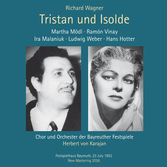 Ramon / Martha Modl / Hans Hotter / Bayreuth Festival Orchestra / Herbert Von Karajan Vinay - Richard Wagner: Tristan Und Isolde (1952 Bayreuth Festival) [3CD] [New CD]