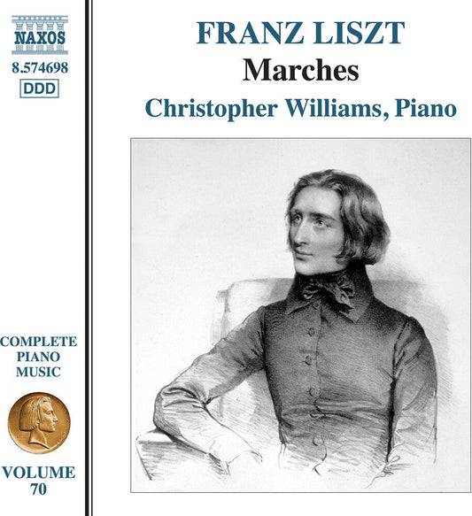 Christopher Williams - Franz Liszt: Complete Piano Music / Vol. 70 - Marches [CD] [New CD]