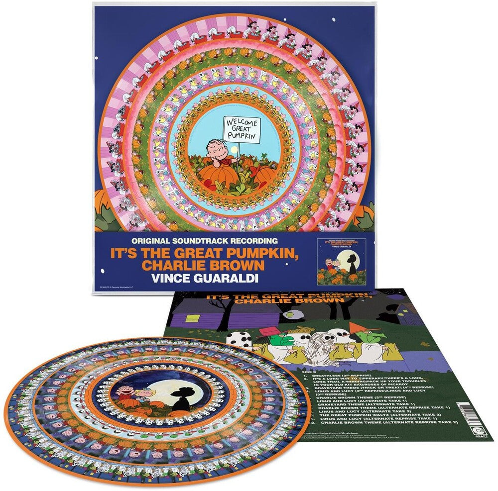 Vince Guaraldi Trio - It's The Great Pumpkin, Charlie Brown - [Zoetrope picture disc (45RPM)] [New Vinyl]