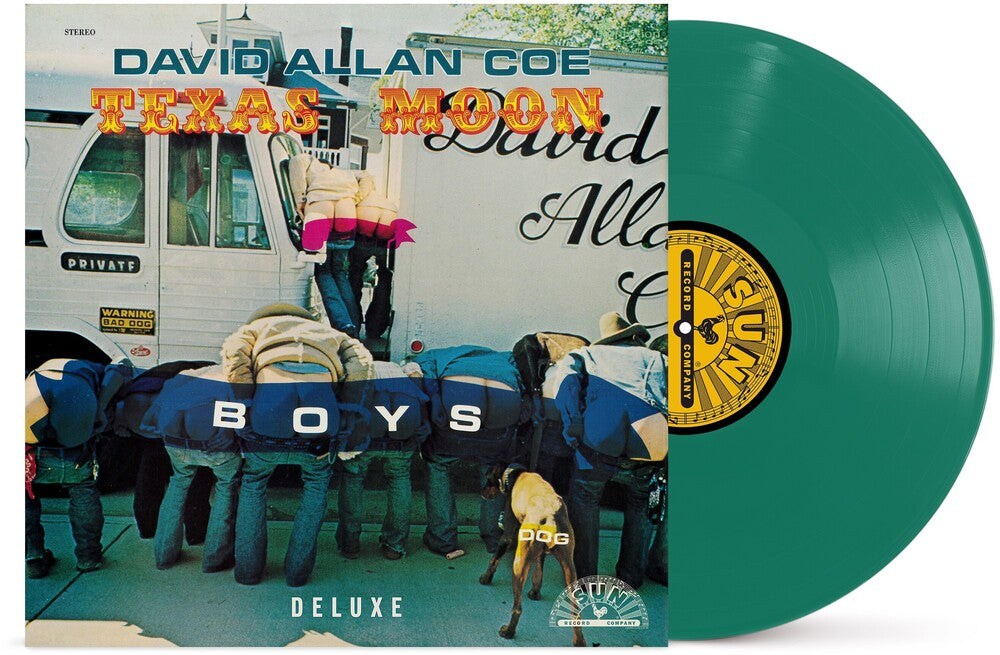 David Coe  Allan - Texas Moon [Colored Vinyl] [Deluxe] (Grn) [New Vinyl]