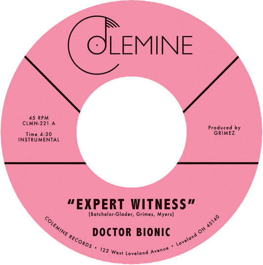 Doctor Bionic - Expert Witness B/W Mistake - Purple [Colored Vinyl] (Purp) [New Vinyl]