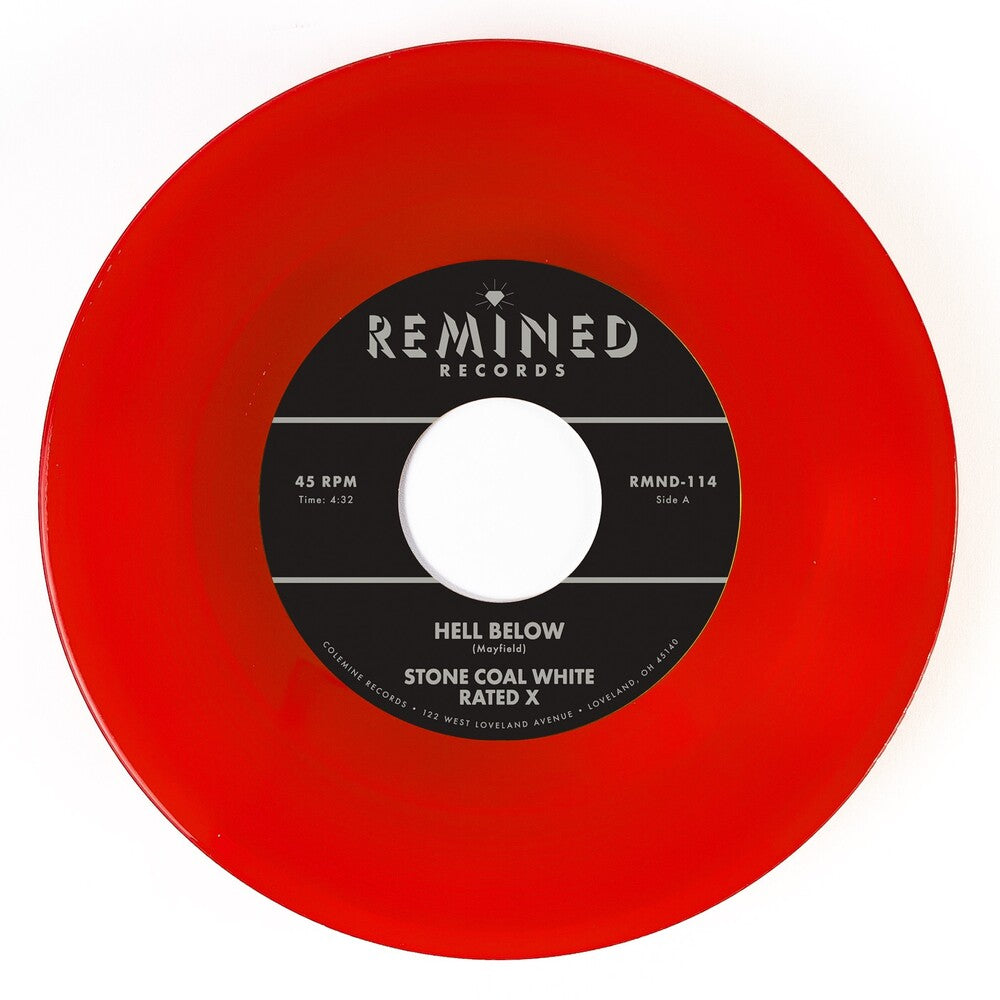 Stone Coal White - Hell Below / Free - Clear Orange/Red [Clear Vinyl] (Org) [New Vinyl]