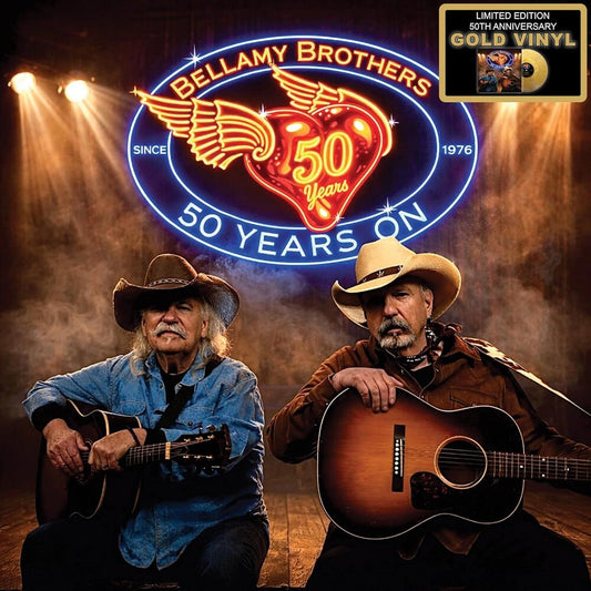 Bellamy Brothers - 50 Years on [Limited Edition] [Gold Vinyl] [New Vinyl]