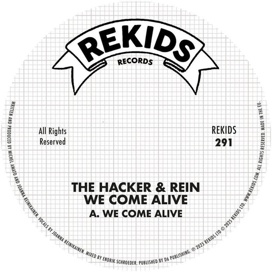 Hacker & Rein - We Come Alive [12" Vinyl] [New Vinyl]