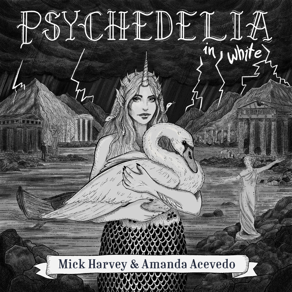 Mick & Amanda Acevedo Harvey - Psychedelia in White [CD] [New CD]
