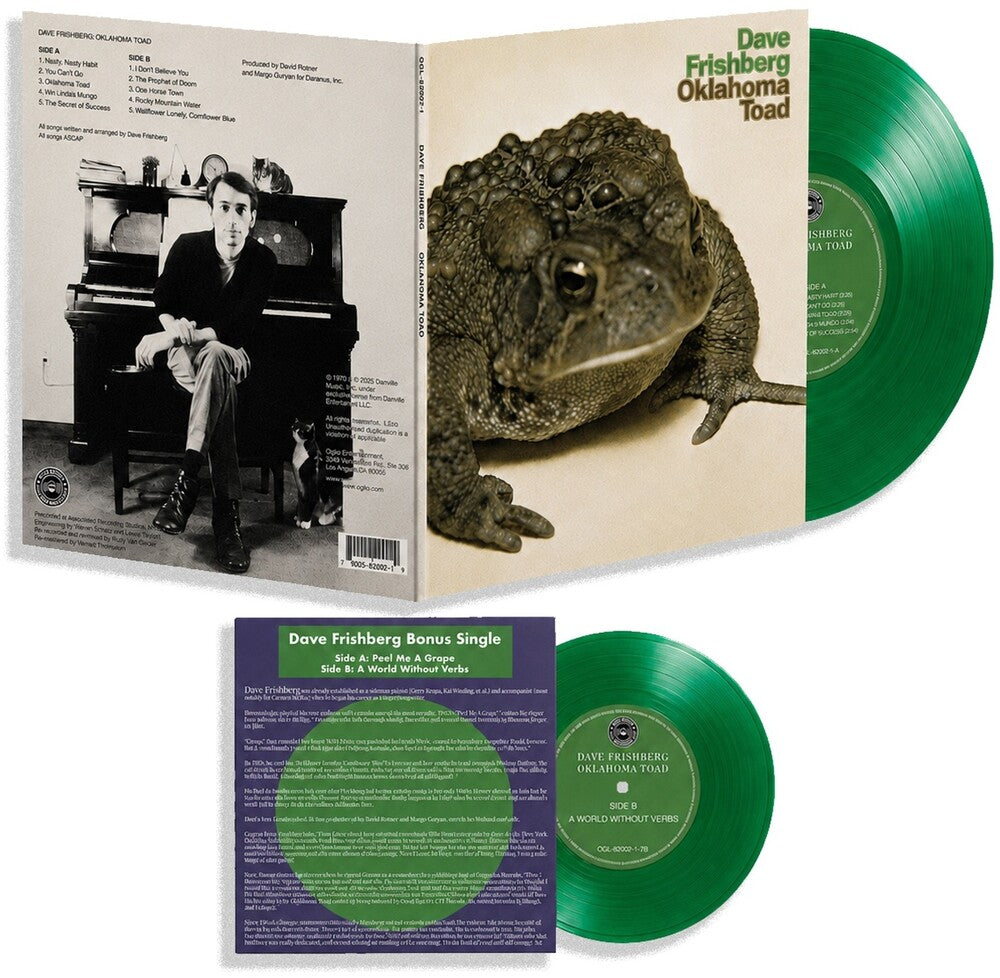 Dave Frishberg - Oklahoma Toad [Colored Vinyl] (Grn) (Wsv) [Reissue] [New Vinyl]