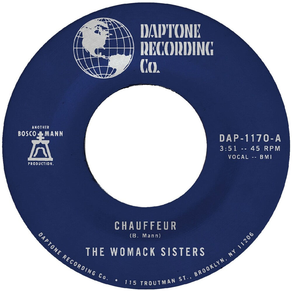 Womack Sisters - Chauffeur/chauffeur [7" Vinyl] [New Vinyl]