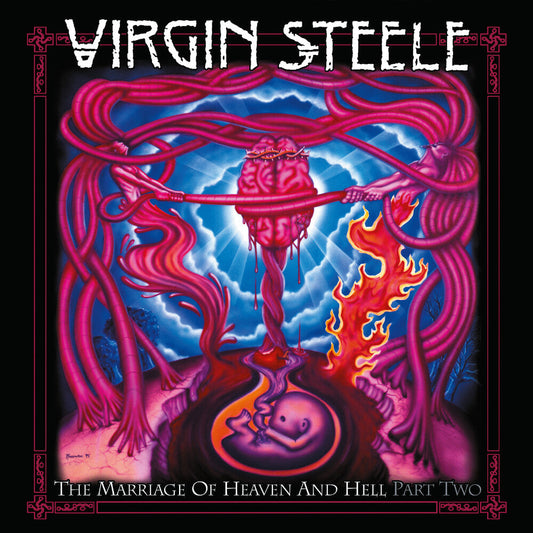 Virgin Steele - Marriage Of Heaven & Hell Part Two - Red [Colored Vinyl] [New Vinyl]