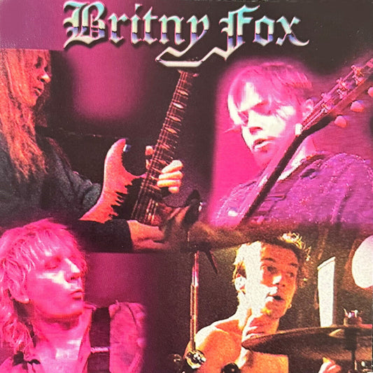 Britny Fox - Long Way To Live [Clear Vinyl] [Limited Edition] (Red) [New Vinyl]