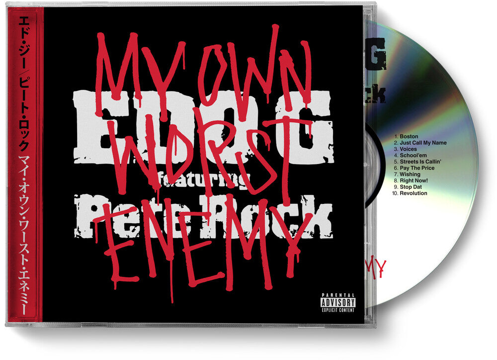 Edo G. ( Pete Rock  ) - My Own Worst Enemy [With Booklet] (Coll) (Phot) [Remastered] [New CD]