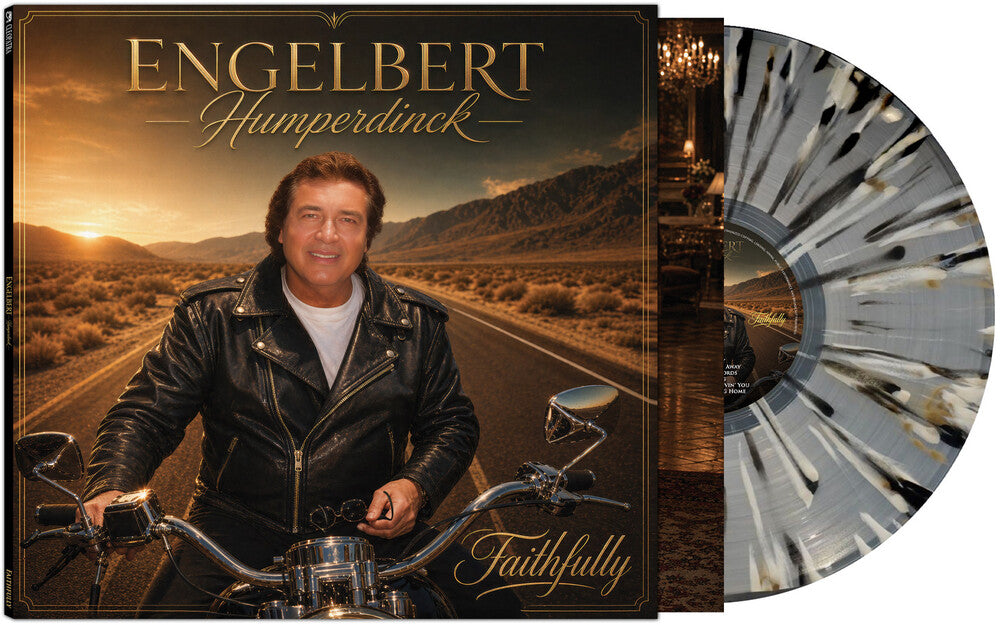 Engelbert Humperdinck - Faithfully [Black/Clear/Gold/White Splatter] [New Vinyl]