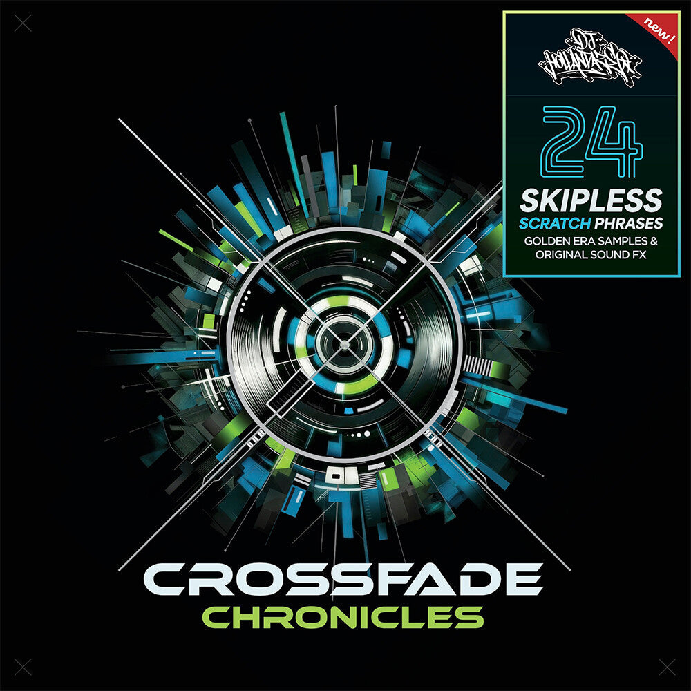 DJ HollanDAZE - Crossfade Chronicles [140 gram black 12" vinyl] [New Vinyl]