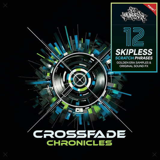 DJ HollanDAZE - Crossfade Chronicles [45 gram blue 7" vinyl] [New Vinyl]