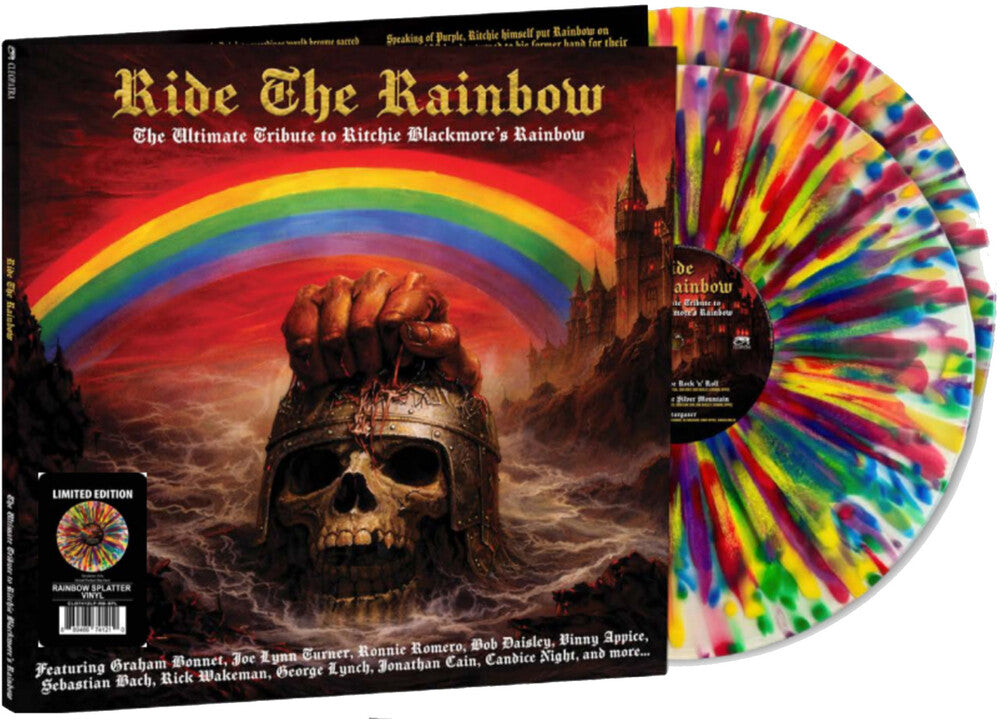 Various Artists - Ride The Rainbow - The Ultimate Tribute to Ritchie Blackmore's Rainbow [Rainbow Splatter] [New Vinyl]