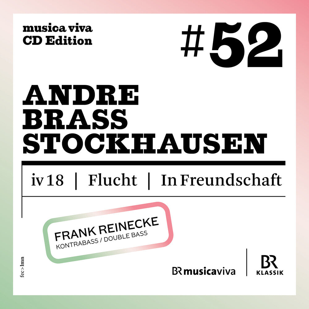 Frank Reinecke - 52 - Frank Reinecke [CD] [New CD]