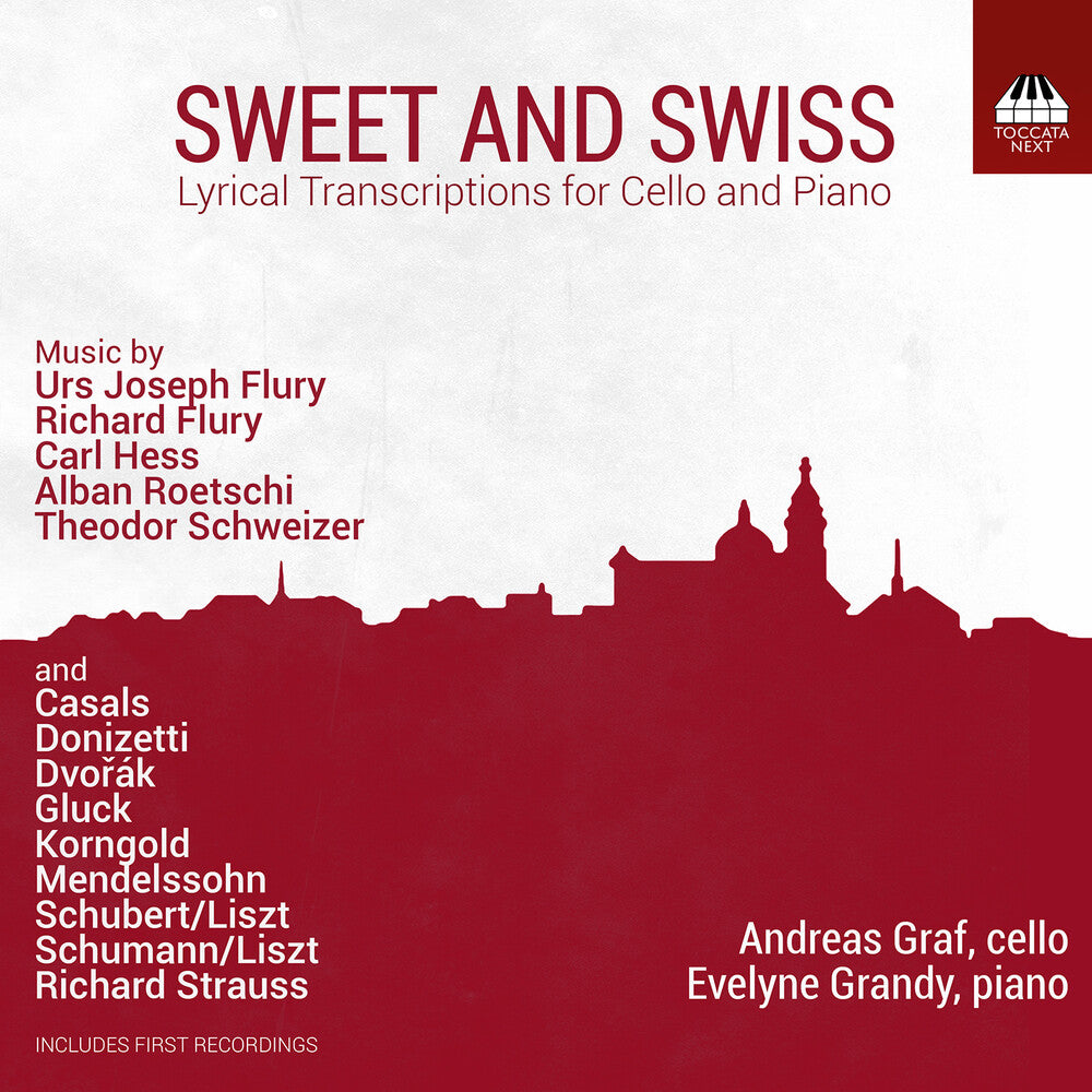 Andreas Graf - Sweet & Swiss - Lyrical Transcriptions For Vc & [CD] [New CD]