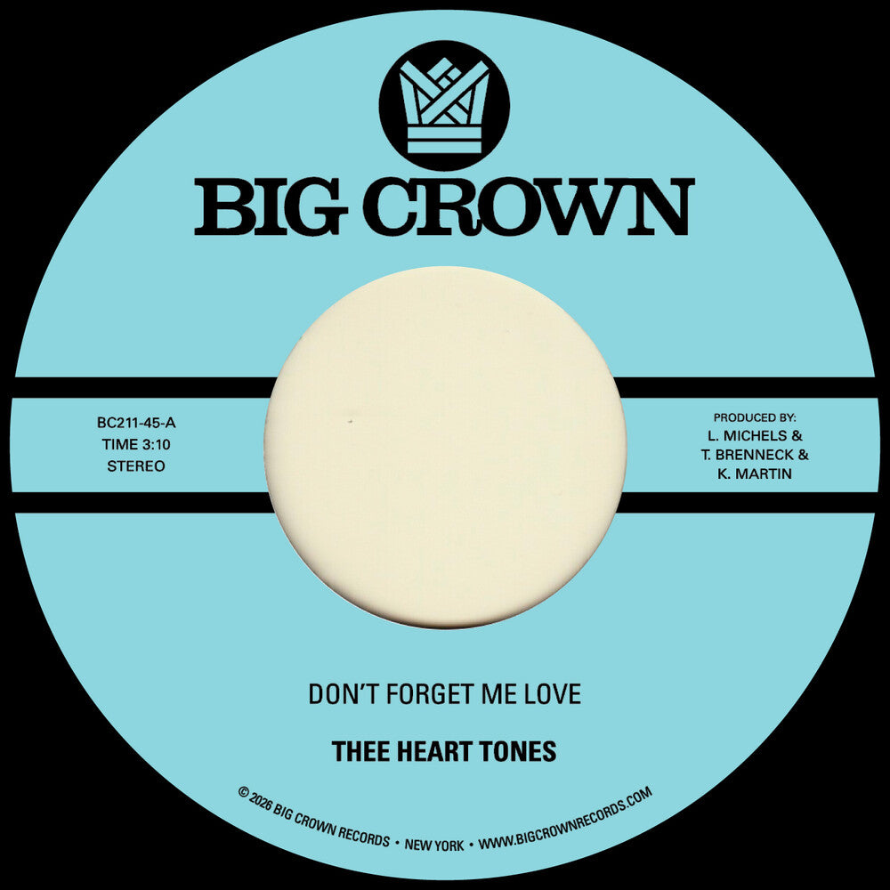 Thee Heart Tones - Don't Forget Me Love B/W Sing Your Song [7" Vinyl] [New Vinyl]
