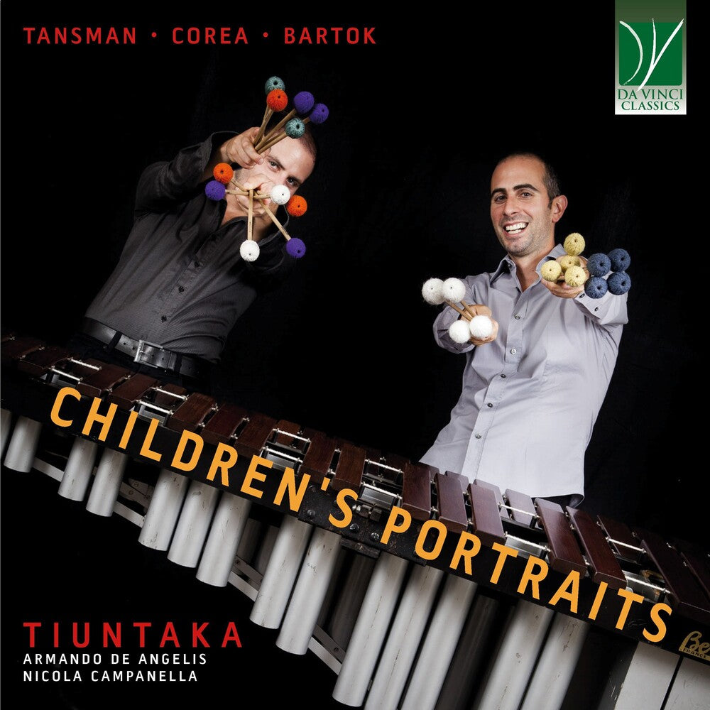 Tiuntaka - Tansman, Corea, Bartok: Children's Portraits [CD] [New CD]