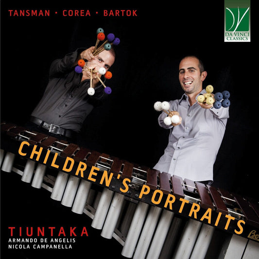 Tiuntaka - Tansman, Corea, Bartok: Children's Portraits [CD] [New CD]
