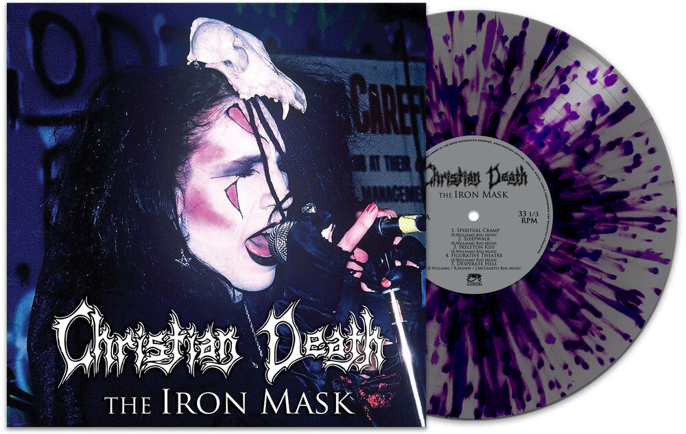 Christian Death - The Iron Mask [Purple/Silver Splatter] [New Vinyl]